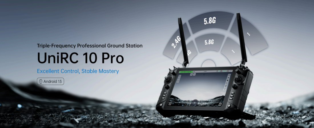 UniRC 10 Pro Triple-Frequency Professional Ground Station Released by SIYI