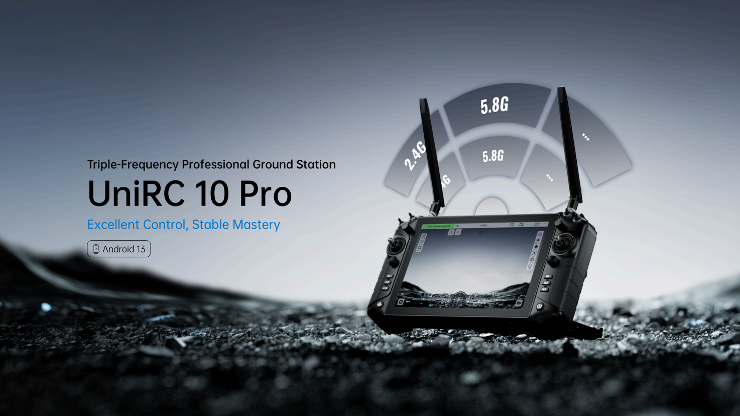 UniRC 10 Pro Triple-Frequency Professional Ground Station Released by SIYI