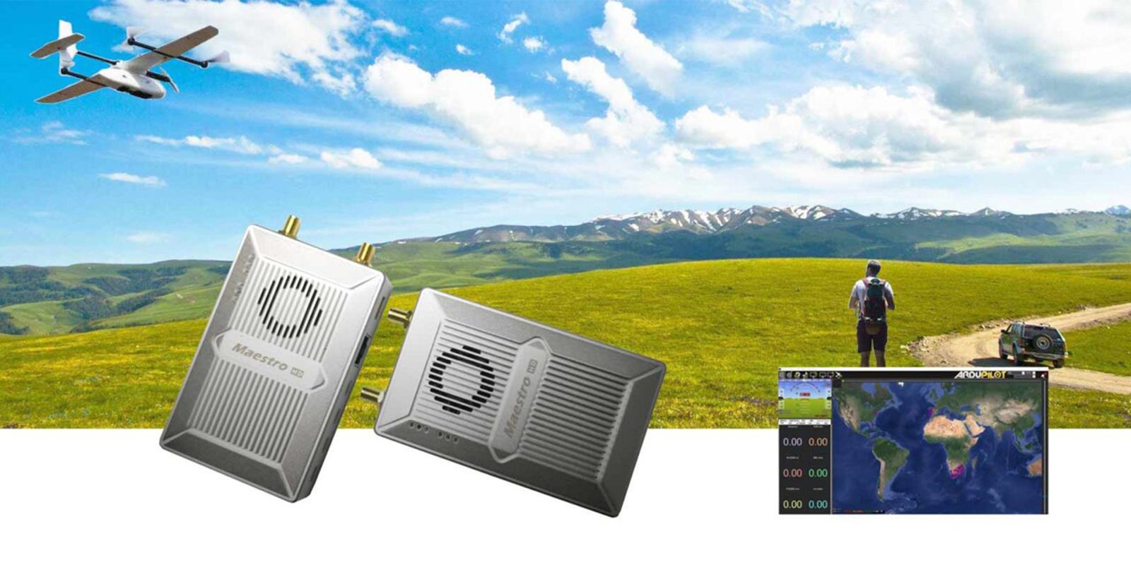 34Km Long Distance UAV Wireless Video Transmission System