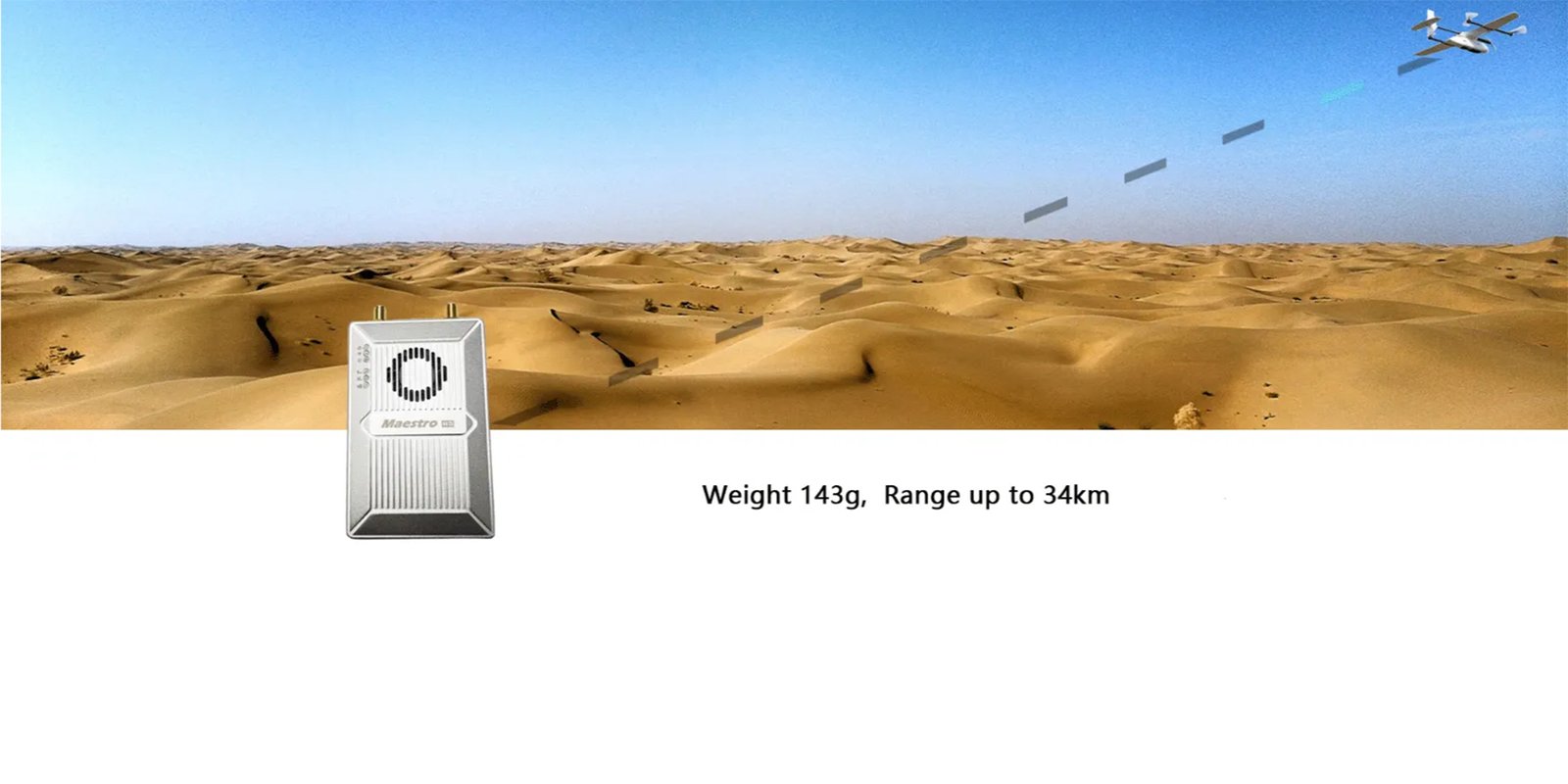 34Km Long Distance UAV Wireless Video Transmission System