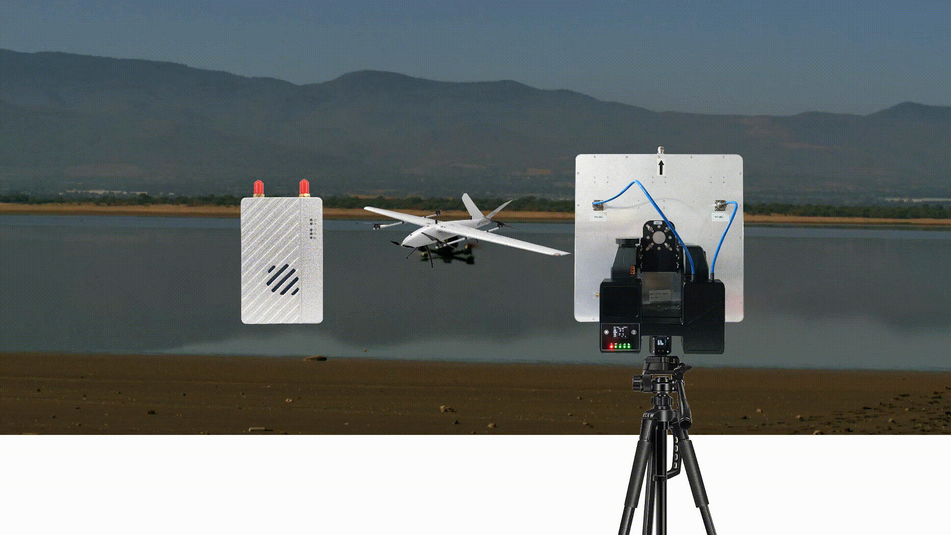 long distance UAV 80km wireless video data link system