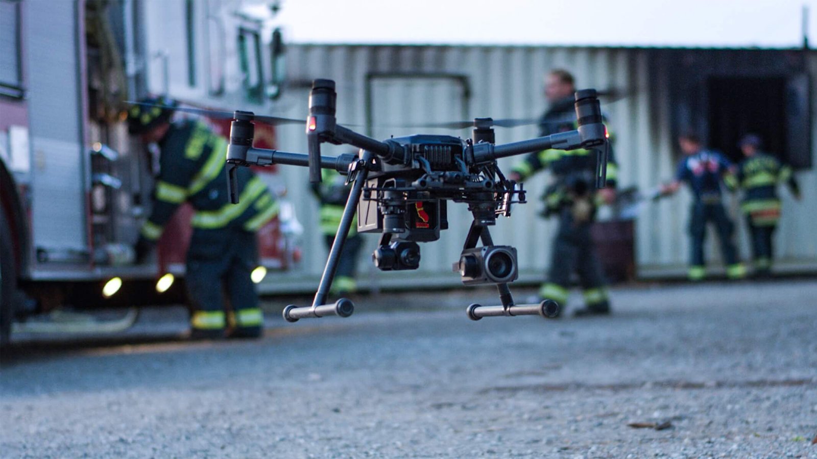 UAV Emergency Response Solution with tracking and control system for dangerous situations