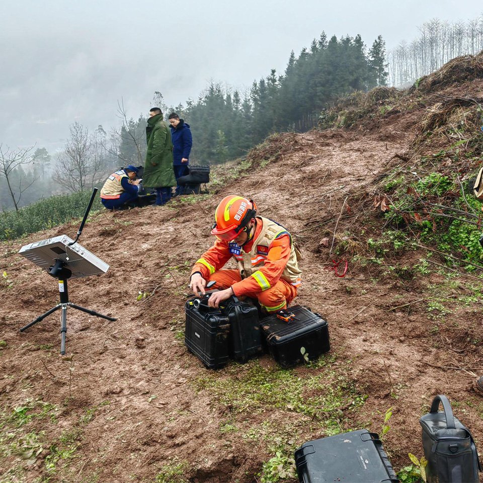 Wilderness Rescue Drone Operation