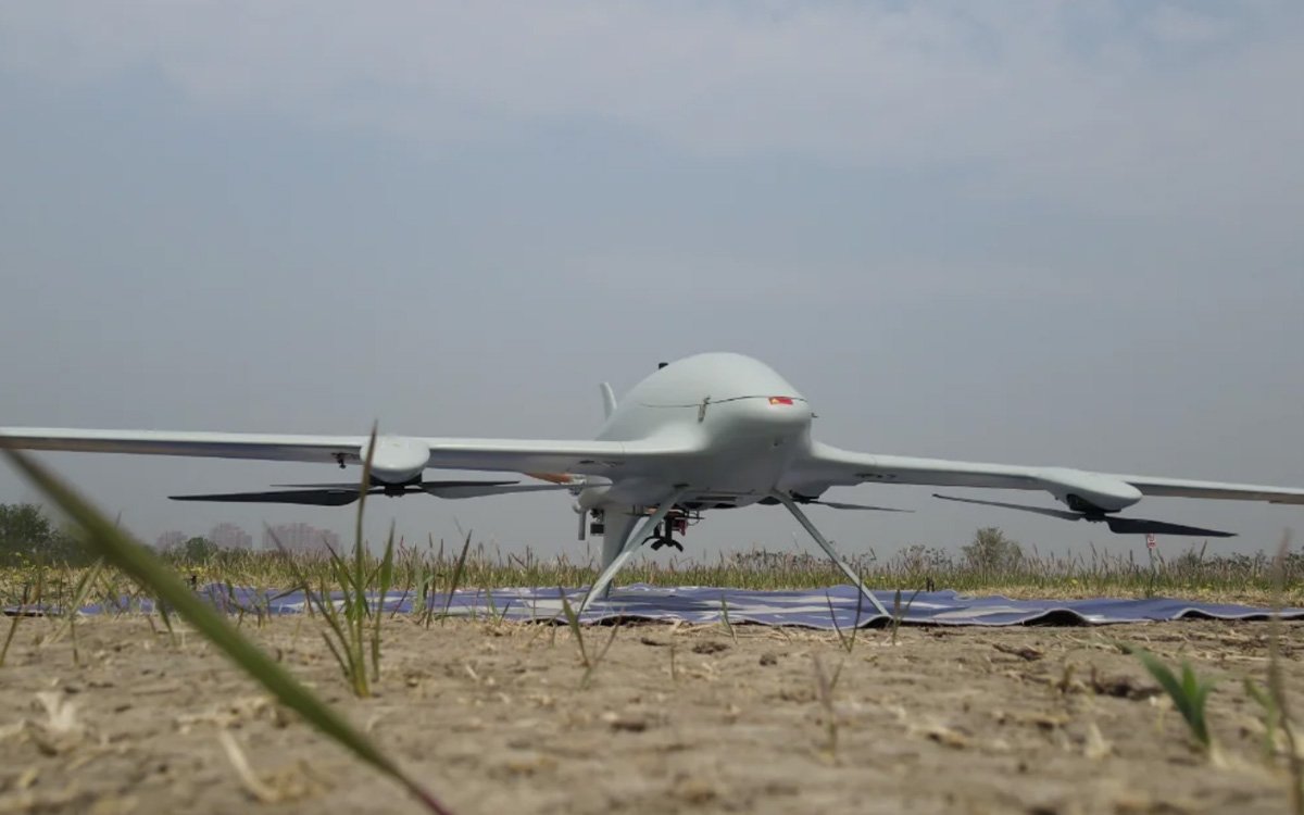eVTOL-5 Fixed Wing UAV payload system