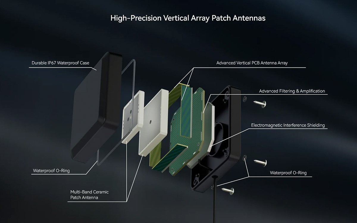 AESA phased array principle diagram showing electronic beam steering with independent transmit/receive modules