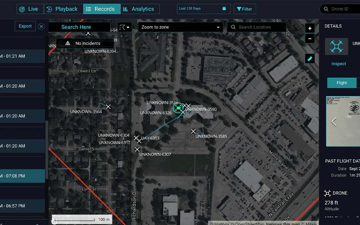 ATS Special antenna tracking system supporting UAV photogrammetry and <a href=