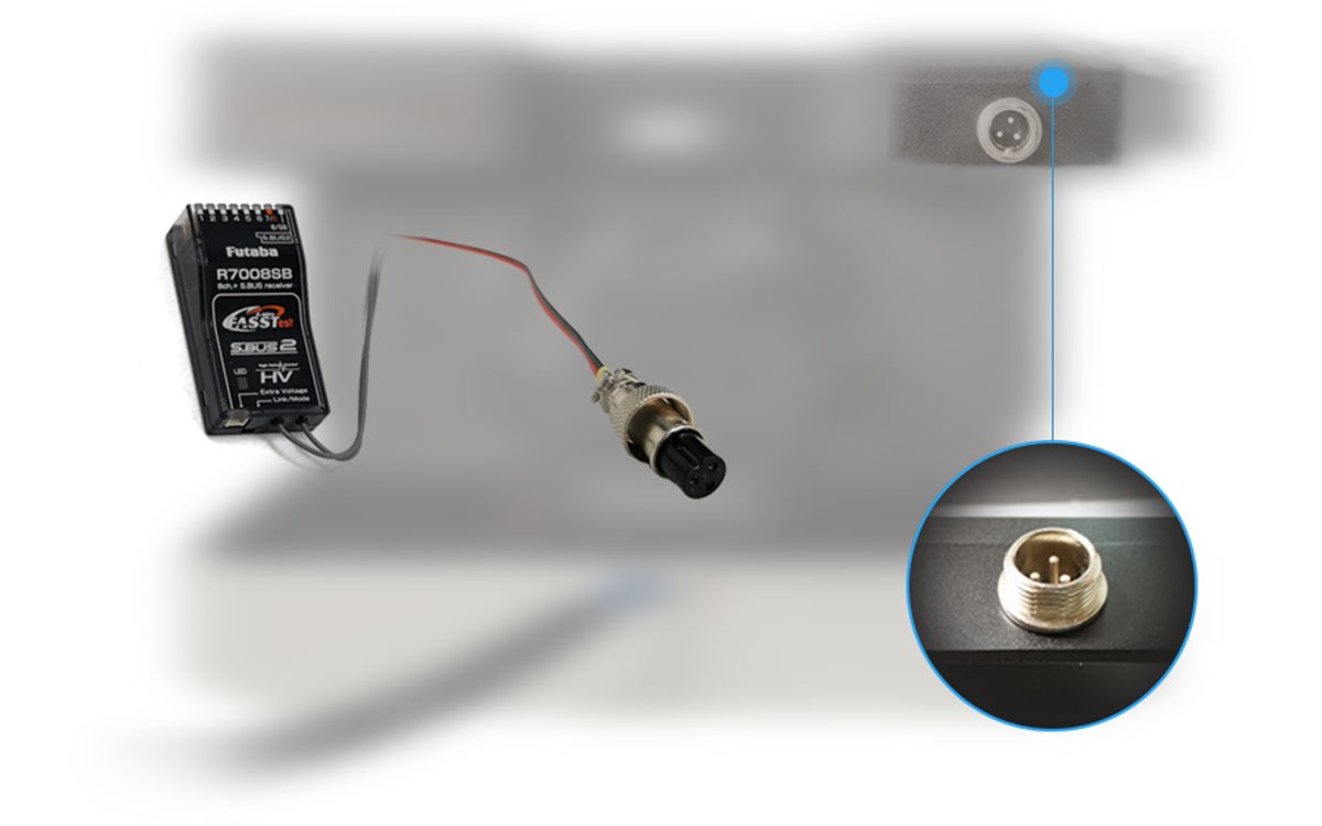 ATS Basic I/O ports including UART, Ethernet, and SBUS forwarding