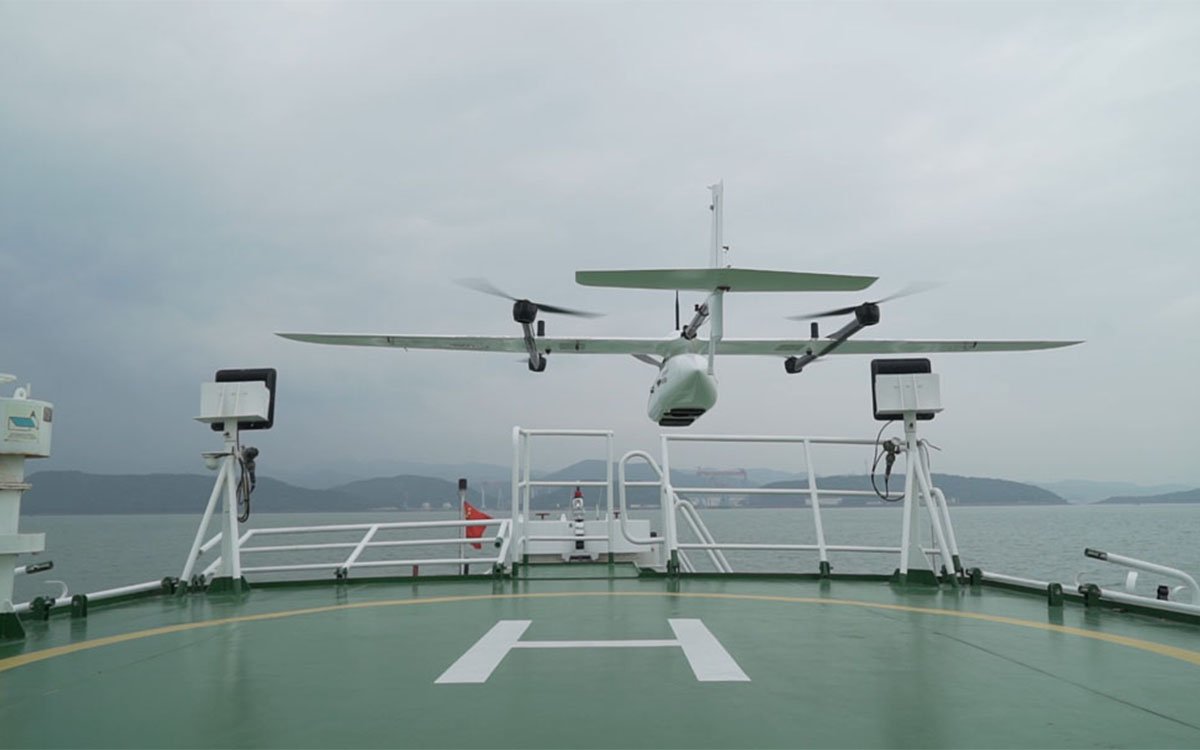 EV3 Long-Endurance VTOL UAV maritime patrol