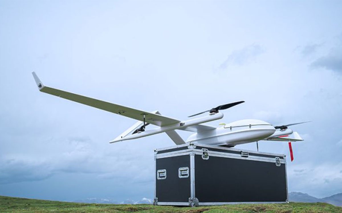 EV3 Long-Endurance VTOL UAV powerline inspection