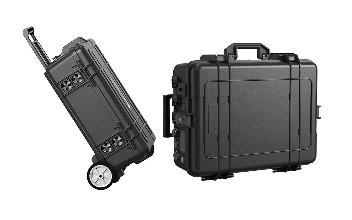P3000 Extended Portable Power Station 6092.8Wh front view