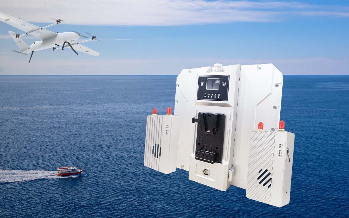 SoarApex DLS22 long-range UAV video and data link system demonstration